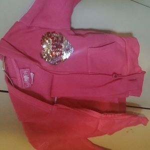 Girls Pink Sweatsuit